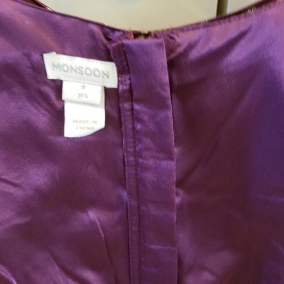 Monsoon dress size 9 child - Picture 3 of 3